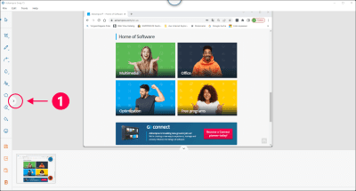Screenshot of the application Ashampoo Snap - #4