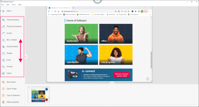 Screenshot of the application Ashampoo Snap - #5