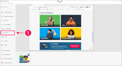 Screenshot of the application Ashampoo Snap - #6