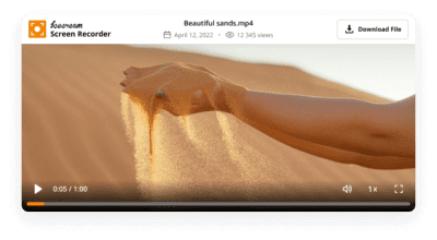 Screenshot of the application IceCream Screen Recorder - #4