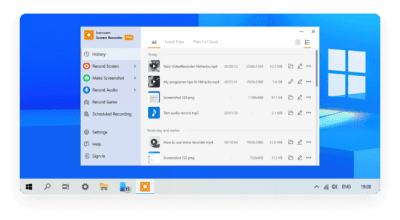 Screenshot of the application IceCream Screen Recorder - #5
