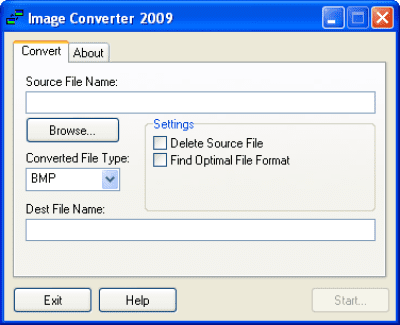 Screenshot of the application Image Converter - #2