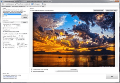Screenshot of the application TSR Watermark Image Free - #6