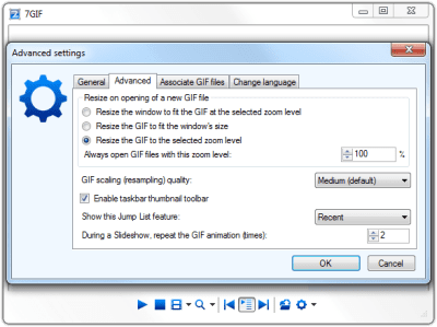 Screenshot of the application 7GIF - #3