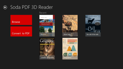 Screenshot of the application Soda PDF 3D Reader - #2