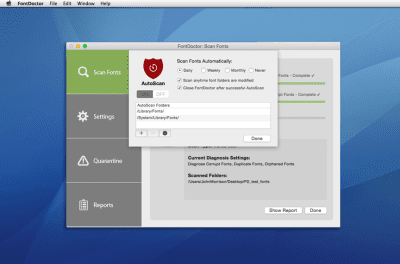 Screenshot of the application FontGenius - #3