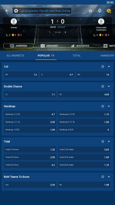 Screenshot of the application Mostbet - #4