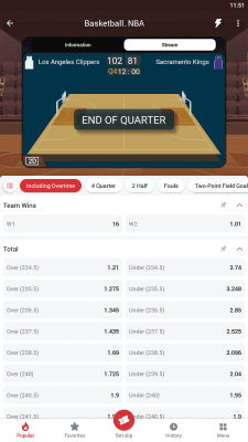 Screenshot of the application 888Starz - #5