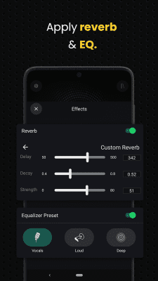Screenshot of the application AudiOn - Record & Edit audio - #4