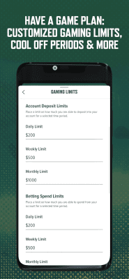 Screenshot of the application Caesars Sportsbook - #7