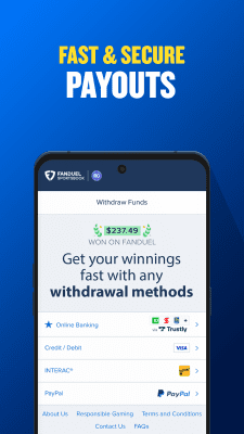 Screenshot of the application FanDuel - #3