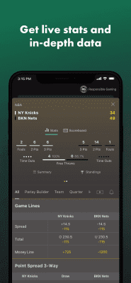 Screenshot of the application Bet365 - #5