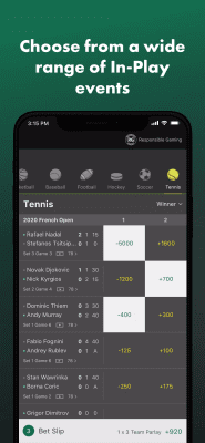 Screenshot of the application Bet365 - #8