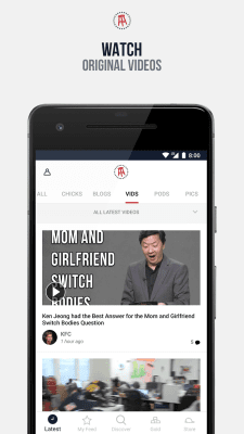 Screenshot of the application Barstool - #3