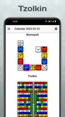 Screenshot of the application DreamSpell: Tzolkin Calendar - #4