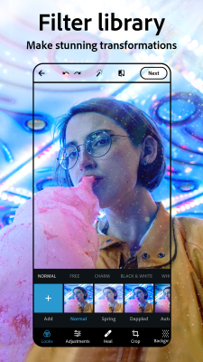 Screenshot of the application Adobe Photoshop Express - #3