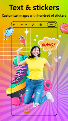 Screenshot of the application Adobe Photoshop Express - #5