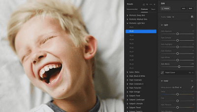 Screenshot of the application Lightroom - #4