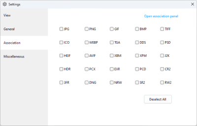 Screenshot of the application PhoXoSee - #4