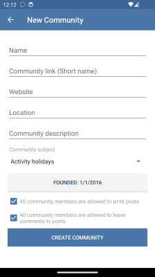 Screenshot of the application FaceGram - #6