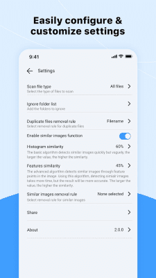 Screenshot of the application Cisdem Duplicate Finder - #8