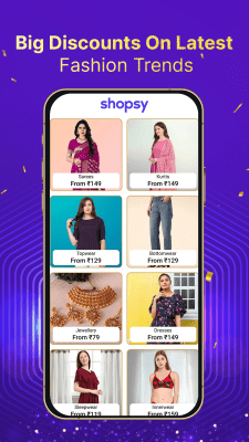 Screenshot of the application Shopsy - #4