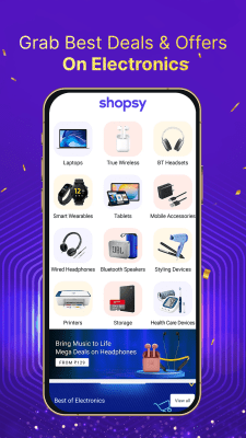 Screenshot of the application Shopsy - #7