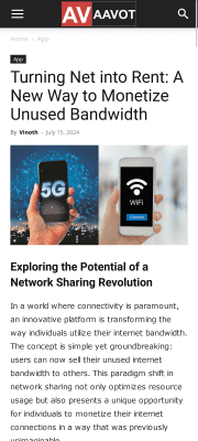 Screenshot of the application Aavot - #4