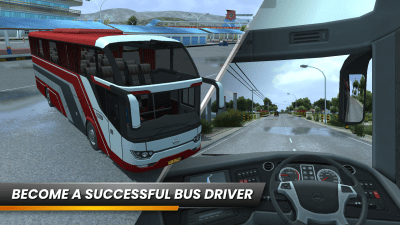 Screenshot of the application Bus Simulator Indonesia Mod - #1