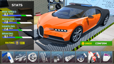 Screenshot of the application Car Simulator 2 MOD - #2