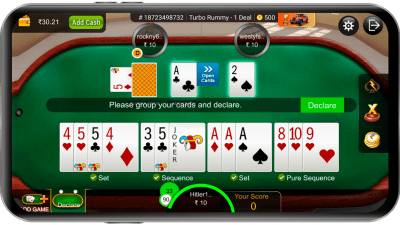 Screenshot of the application New Rummy - #5