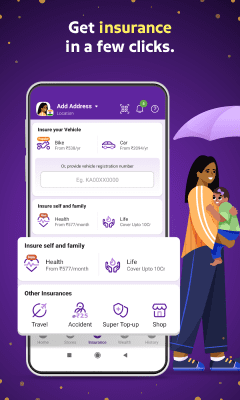 Screenshot of the application PhonePe - #4