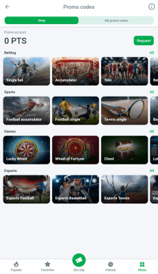 Screenshot of the application Linebet - #6