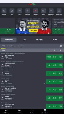 Screenshot of the application Bet9ja - #1