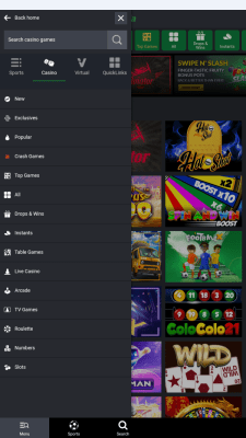 Screenshot of the application Bet9ja - #6