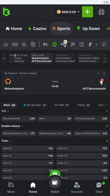 Screenshot of the application BC Game - #5