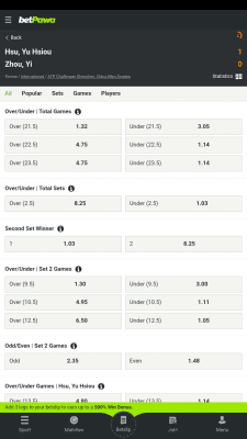 Screenshot of the application BetPawa - #3