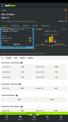 Screenshot of the application BetPawa - #4