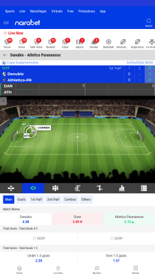Screenshot of the application NairaBet - #5