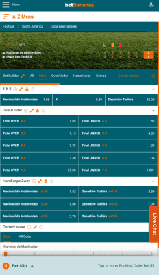 Screenshot of the application Betbonanza - #5