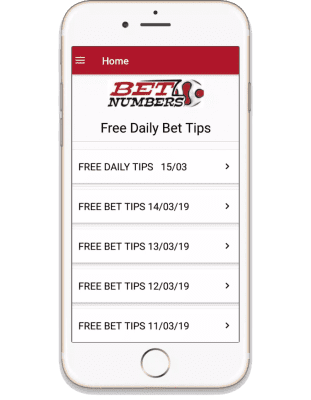 Screenshot of the application BetNumbers - #3