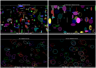 Screenshot of the application Turbo C++ - #4
