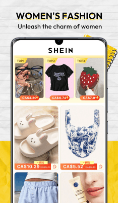 Screenshot of the application Shein - #3