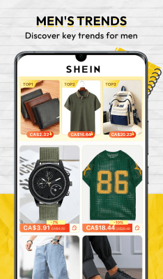 Screenshot of the application Shein - #5