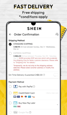 Screenshot of the application Shein - #8