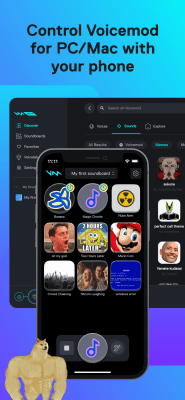 Screenshot of the application Voicemod - #3