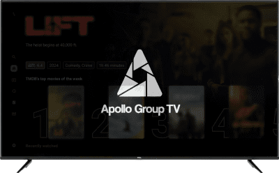 Screenshot of the application Apollo Group TV App - #1