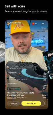 Screenshot of the application Whatnot - #3