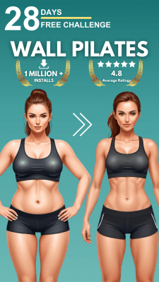 Screenshot of the application Free Wall Pilates - #1