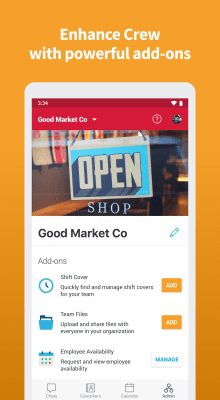 Screenshot of the application Crew - #8